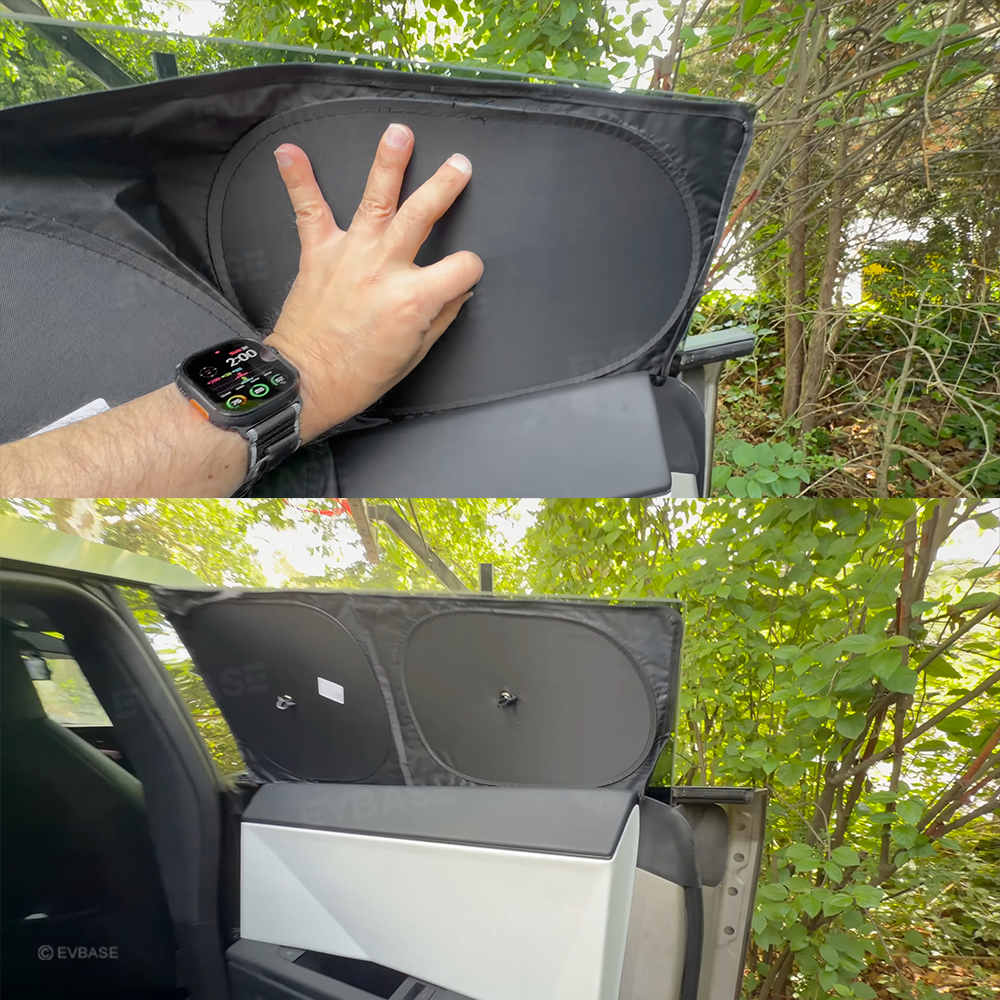 Tesla Cybertruck Side Window Sunshade Windshield Privacy Shade UV Rays Protection Sunproof Sun Visor