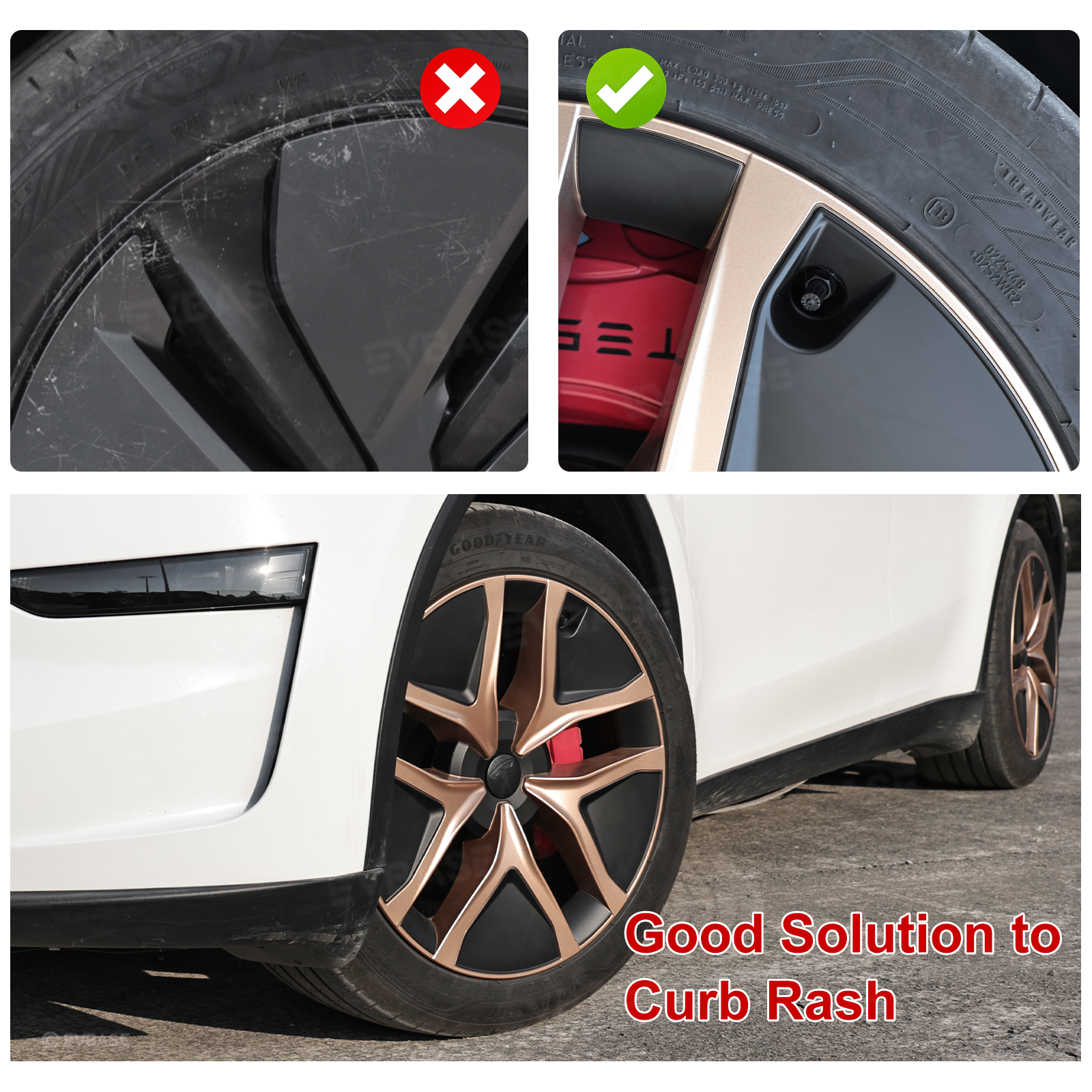 Model Y Juniper Wheel Covers 19 Inch Wheels Hubcaps Performance Look