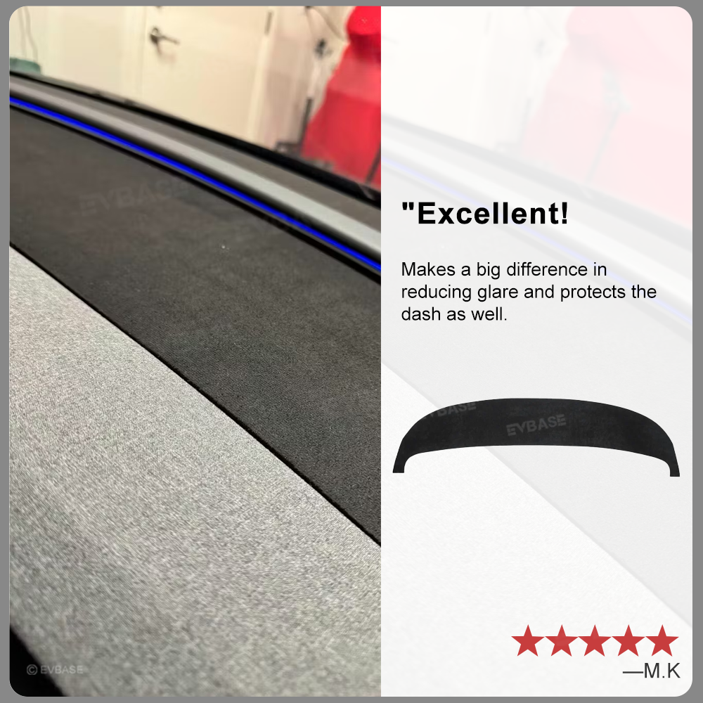 Tesla Model 3 Highland Dashboard Cover Anti-Glare Sun Protection Nonslip Dash Mat Pad Interior Accessories