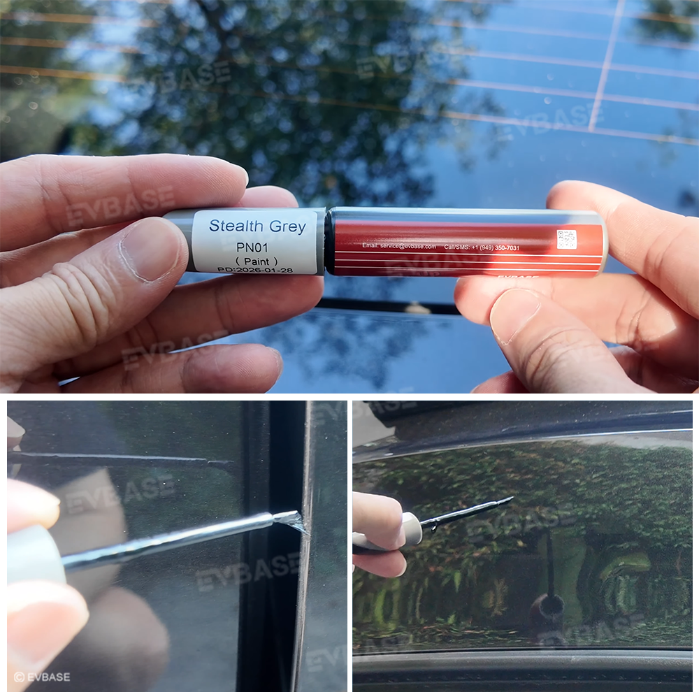 Color Paint Repair Pen for Tesla Model Y/3/S/X OEM Touch-Up Paint Pen Scratch Repair