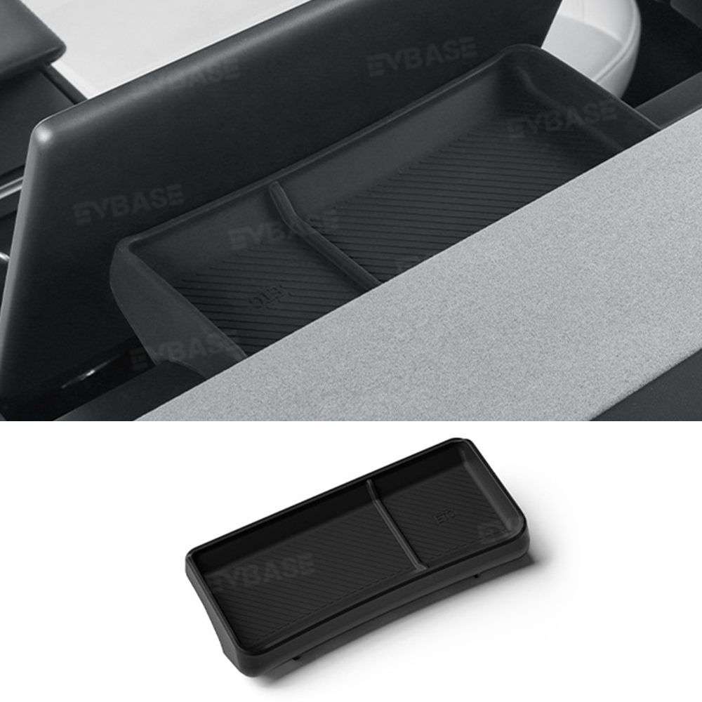 Model Y Juniper Dashboard Display Back Storage Tray Silicone Storage Box Tesla Organizer