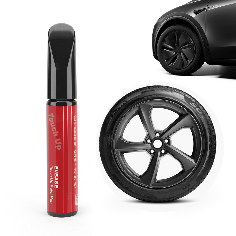 Wheel Rims Touch Up Paint Pen for Tesla Model Y/3/S/X/Cybertruck-DIY Curb Rash Repair with Color-Matched Finish