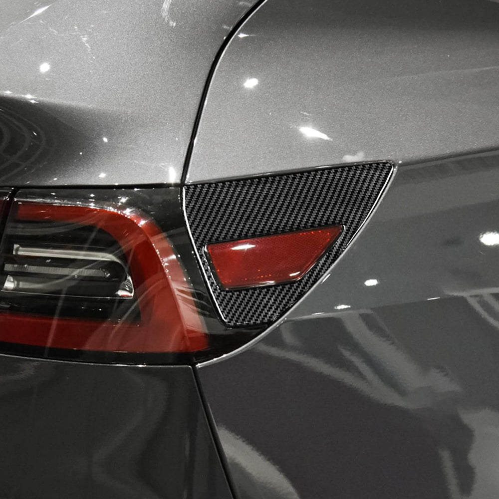 EVBASE Model 3 Y X S Charging Port Cover Real Carbon Fiber For Tesla