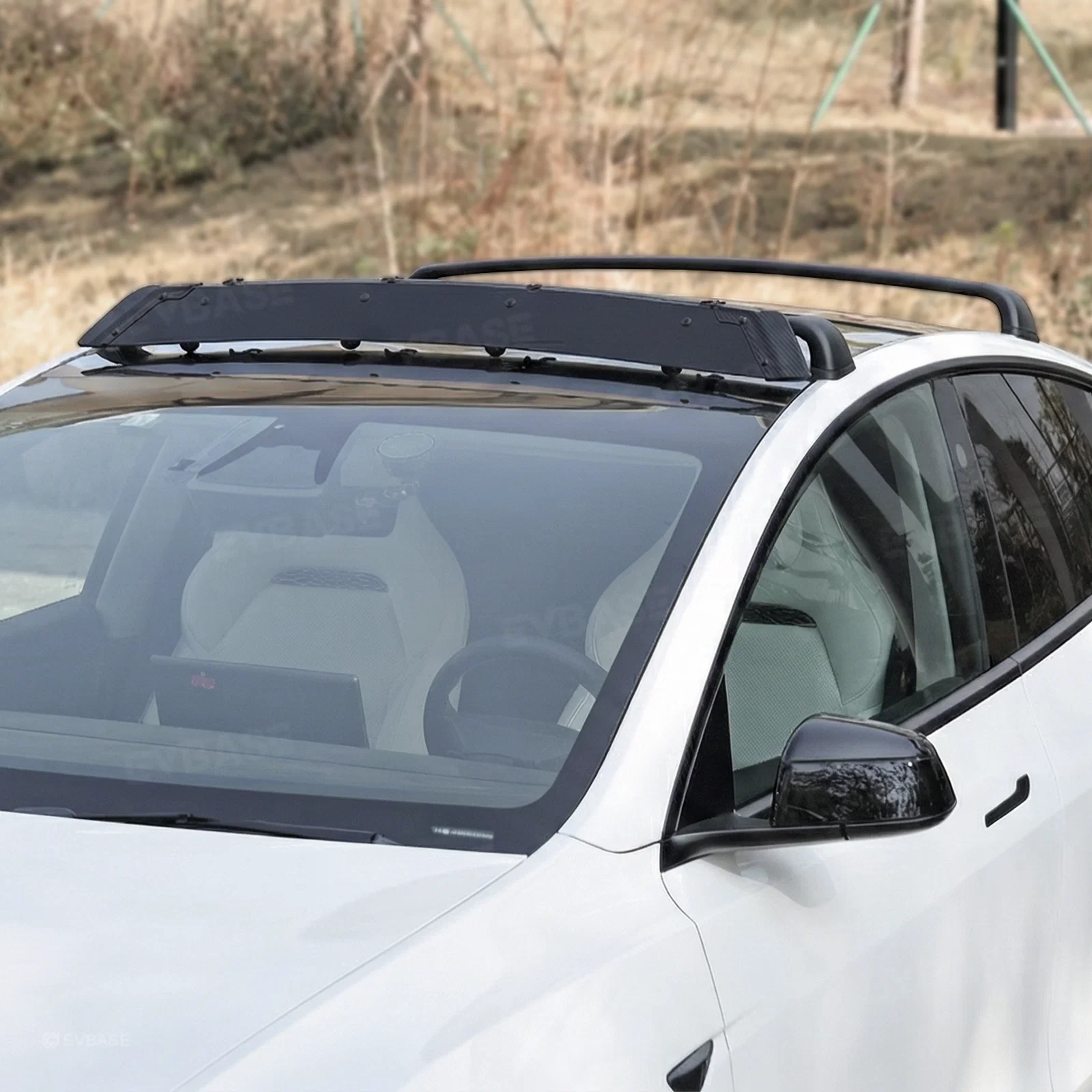 Model Y/ Y Juniper/ YL Roof Rack Wind Deflector for Reduced Wind Noise
