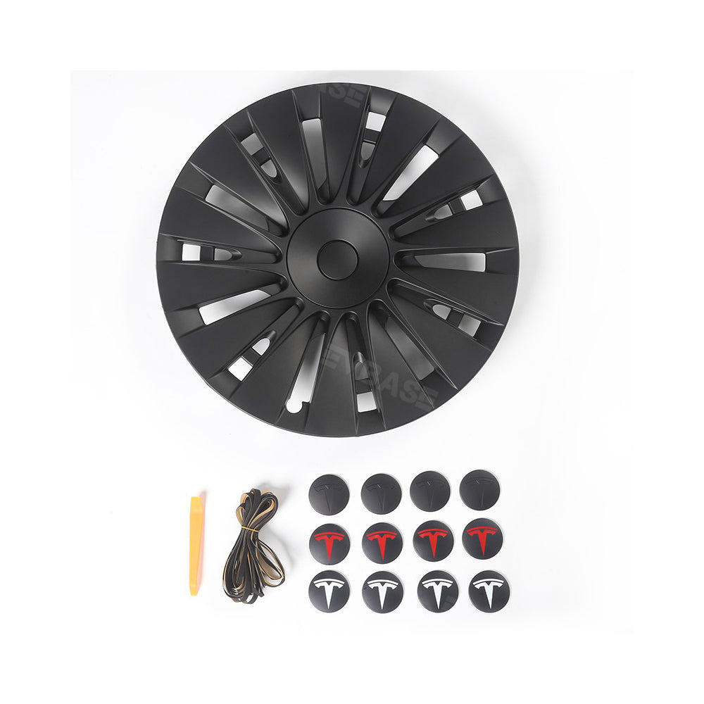 Model 3 Highland Wheel Covers 18 Inch Induction Style Wheel Hub Caps Rim Protector for Tesla