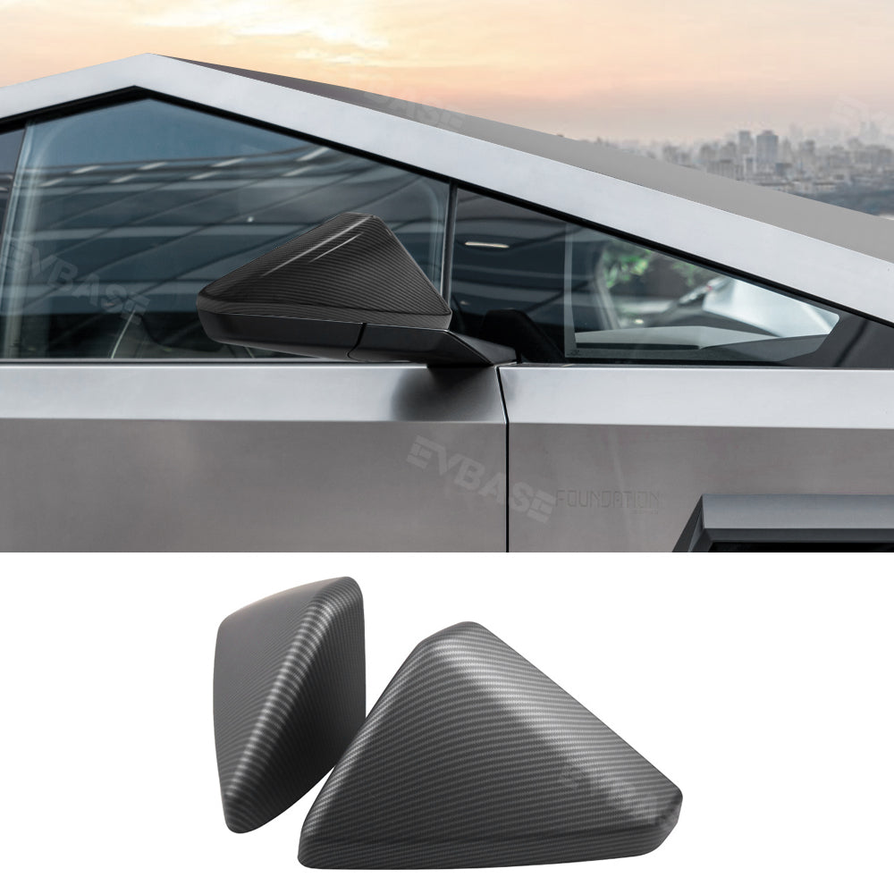 Cybertruck Side View Mirror Cover ABS Trim Door Side Mirror Overlays for Tesla
