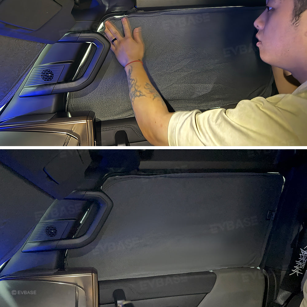 Side Window Sunshade for Hummer EV SUV Privacy Shade UV Rays Protection Sun Visor