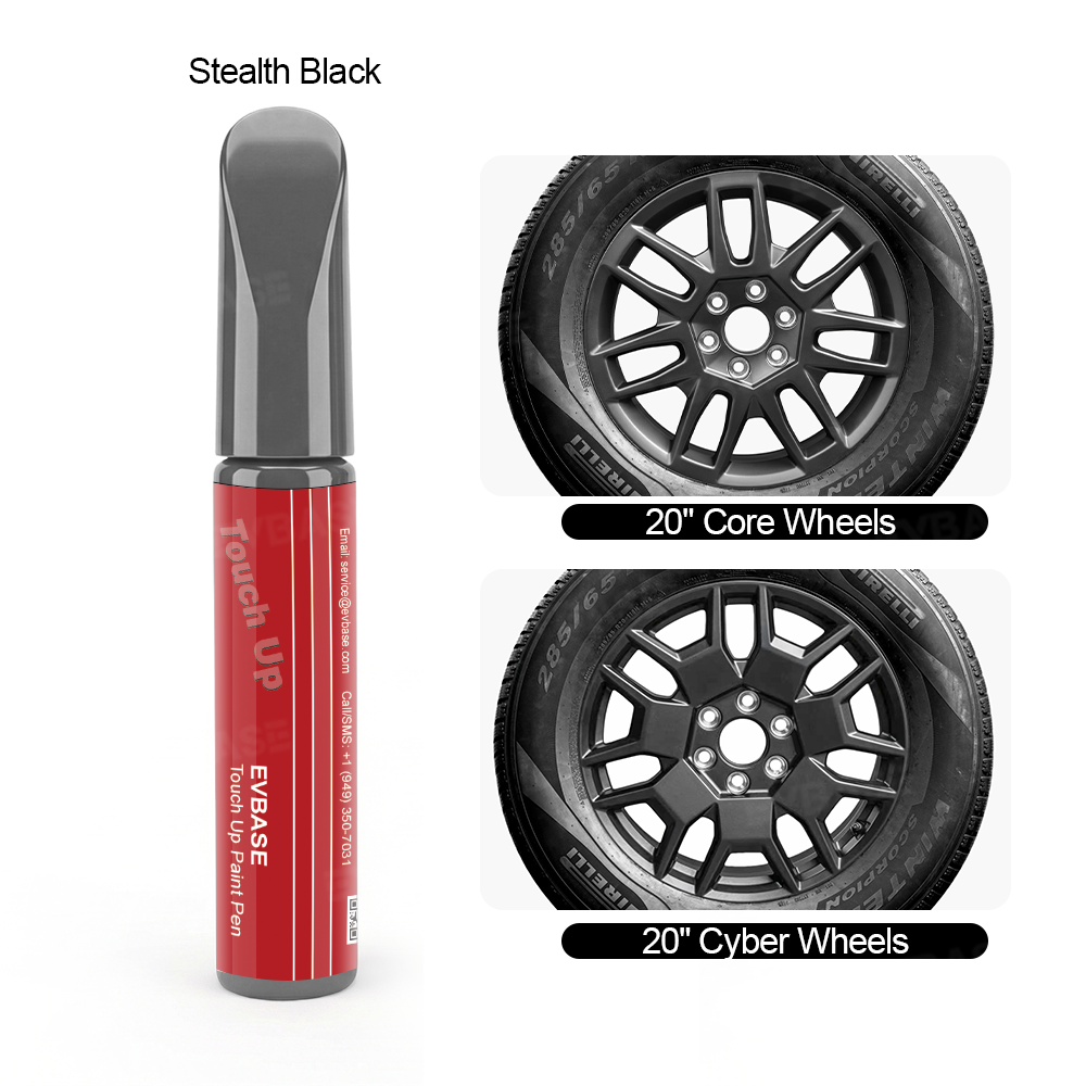 Wheel Rims Touch Up Paint Pen for Tesla Model Y/3/S/X/Cybertruck-DIY Curb Rash Repair with Color-Matched Finish
