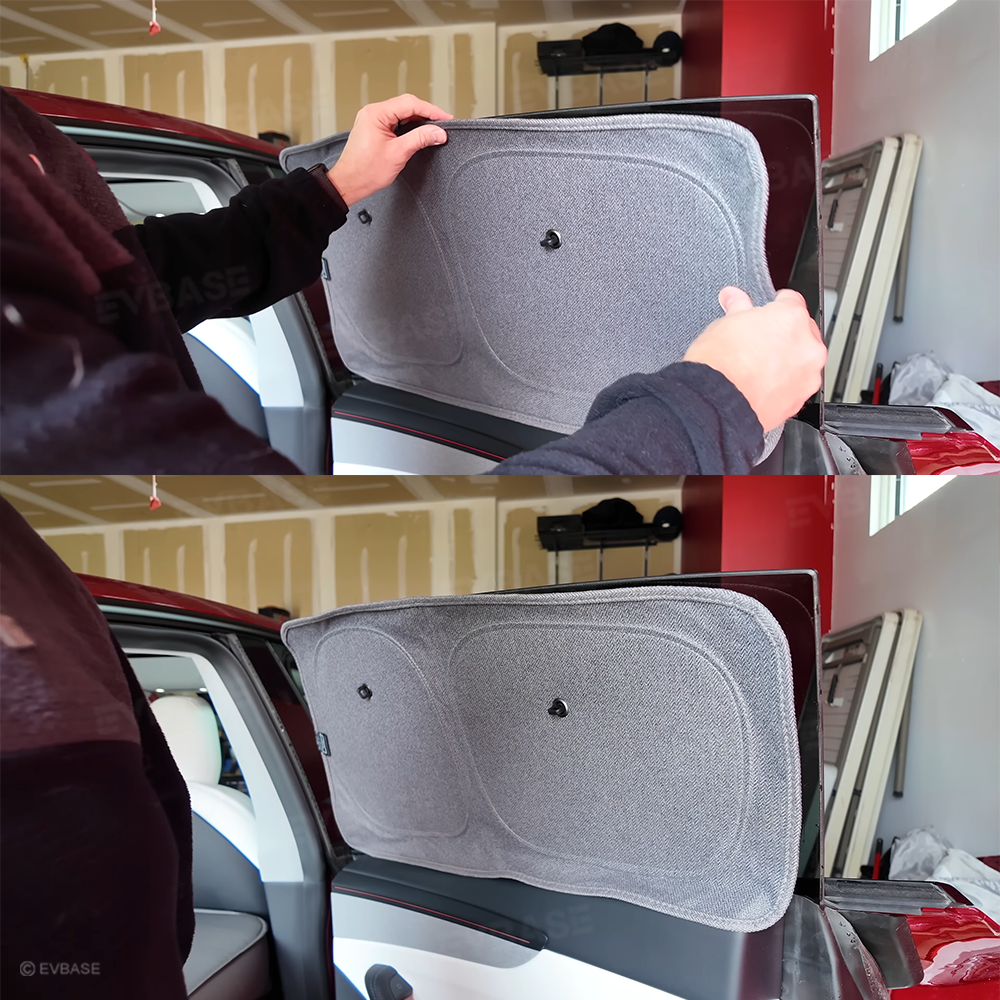 Model Y Juniper/ 3 Highland Front and Rear Windshield Shade Side Window Sunshade Foldable Sun Visor