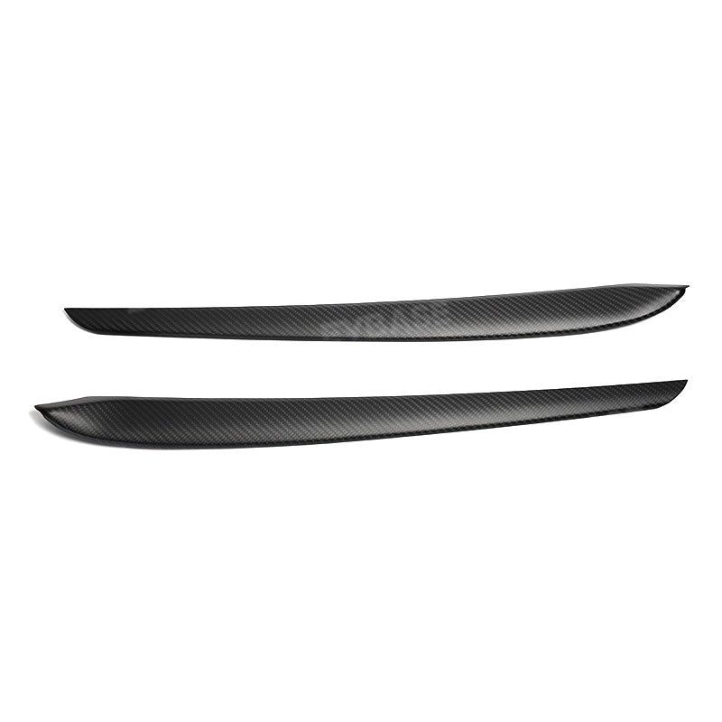Model Y 3 Carbon Fiber Front Door Trim Cover Interior Accessories