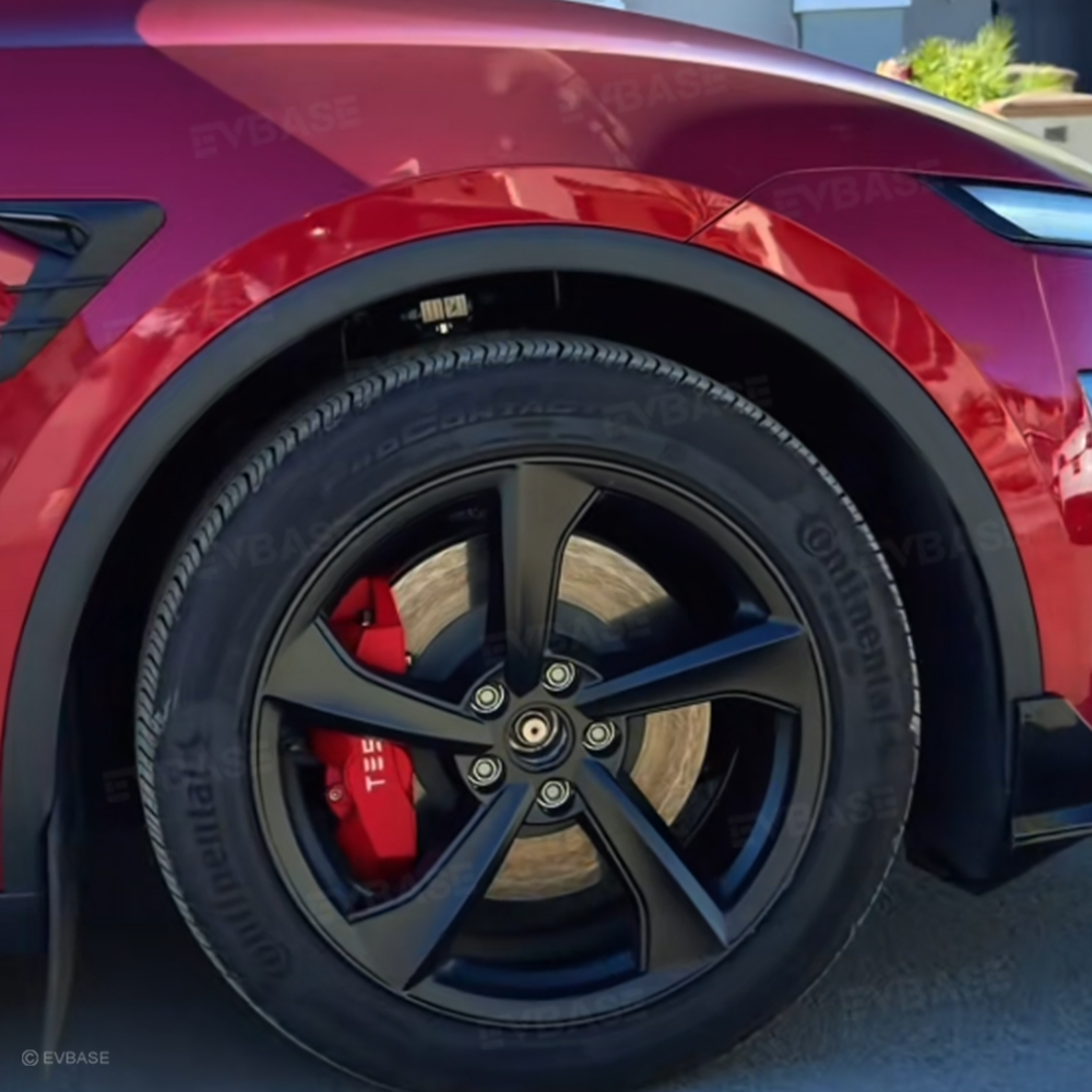 Model Y/ Y Juniper Silicone Brake Caliper Covers Caliper Protector Set Slip-On Fit & No Wheel Removal