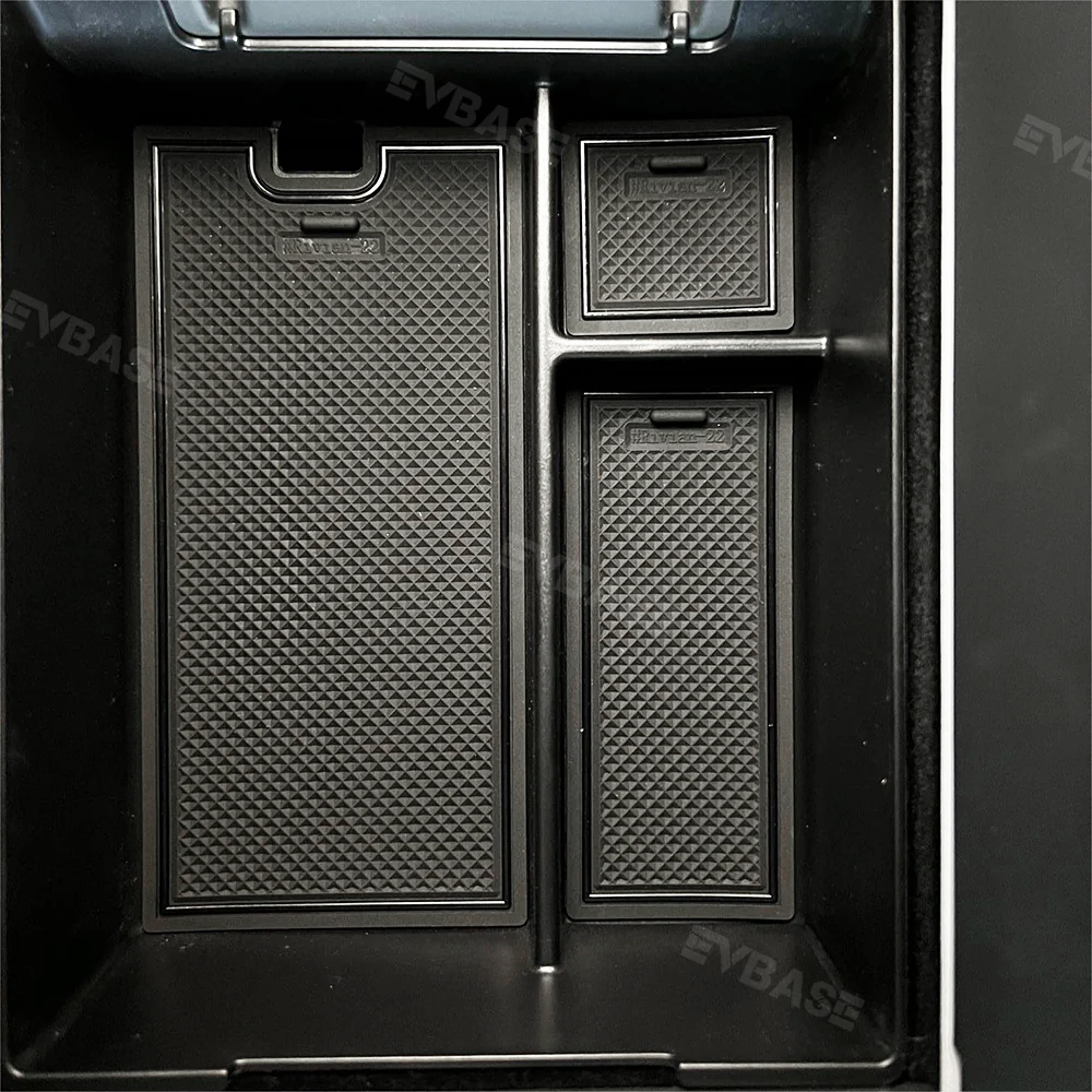 Center Console Organizer Tray for Rivian R2 Armrest Storage Box