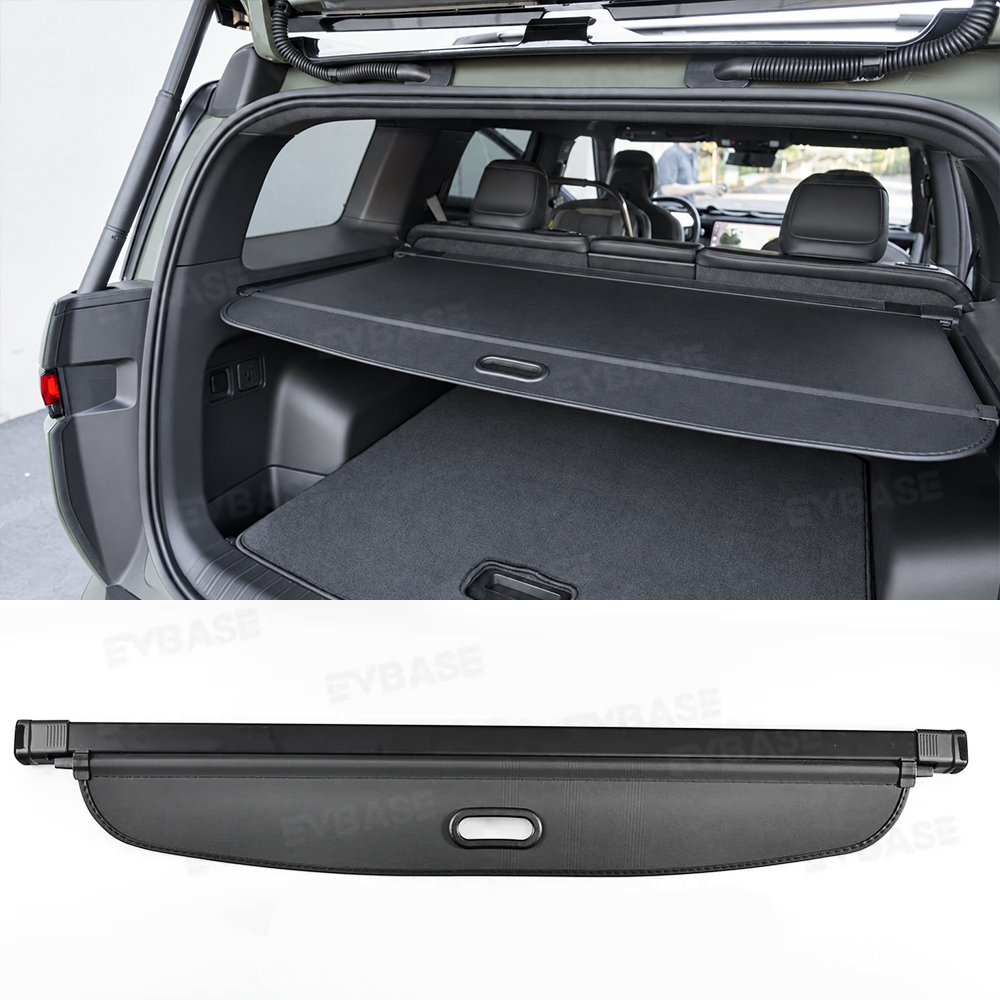 Cargo Cover for Rivian R2 Retractable Rear Trunk Cargo Shield Privacy Cover Security Shade