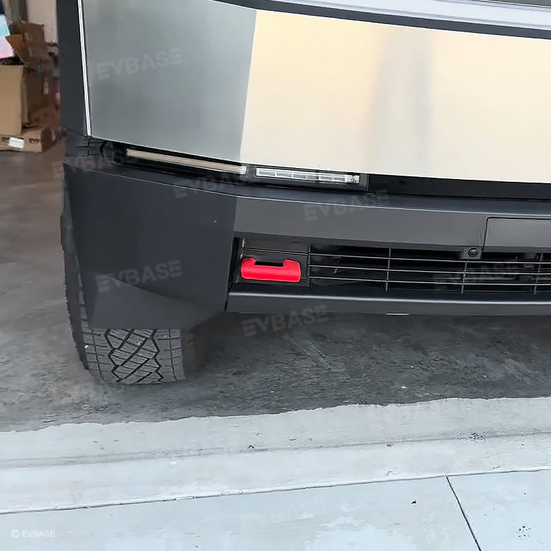 Cybertruck Hook Covers Front Tow Hook Silicone Protective Covers 2PCS EVBASE
