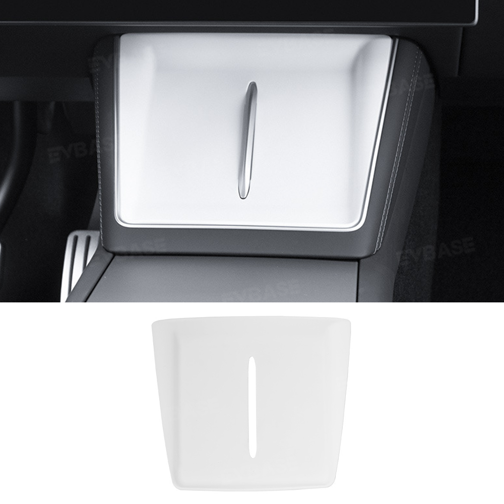 Model Y L Center Console Wireless Charging Pad Liner Silicone Charger Protector Anti-Slip Mat
