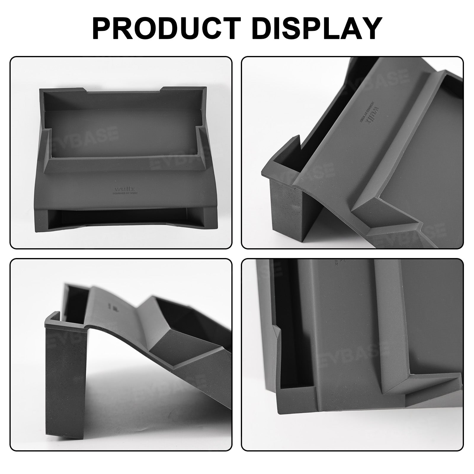 Model Y Juniper Center Console Organizer Tray Silicone Armrest Sunglasses & Card Storage Box for Tesla