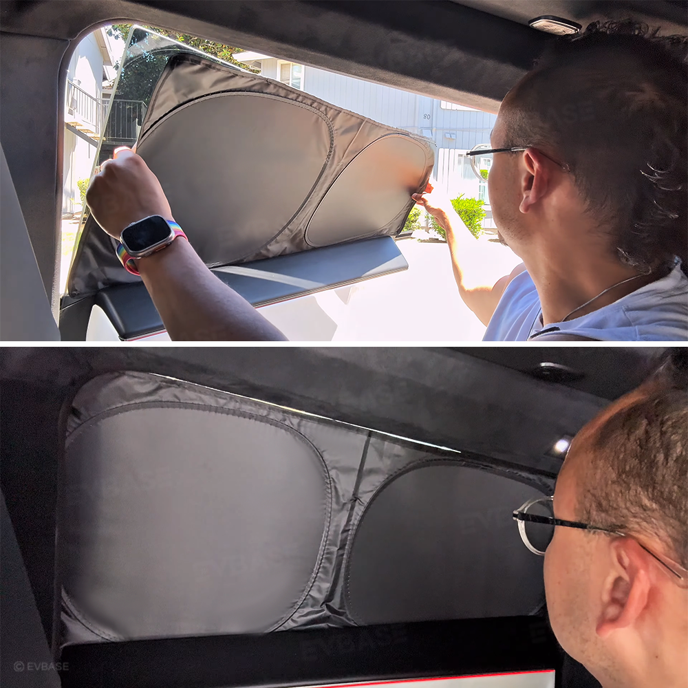 Tesla Cybertruck Side Window Sunshade Windshield Privacy Shade UV Rays Protection Sunproof Sun Visor