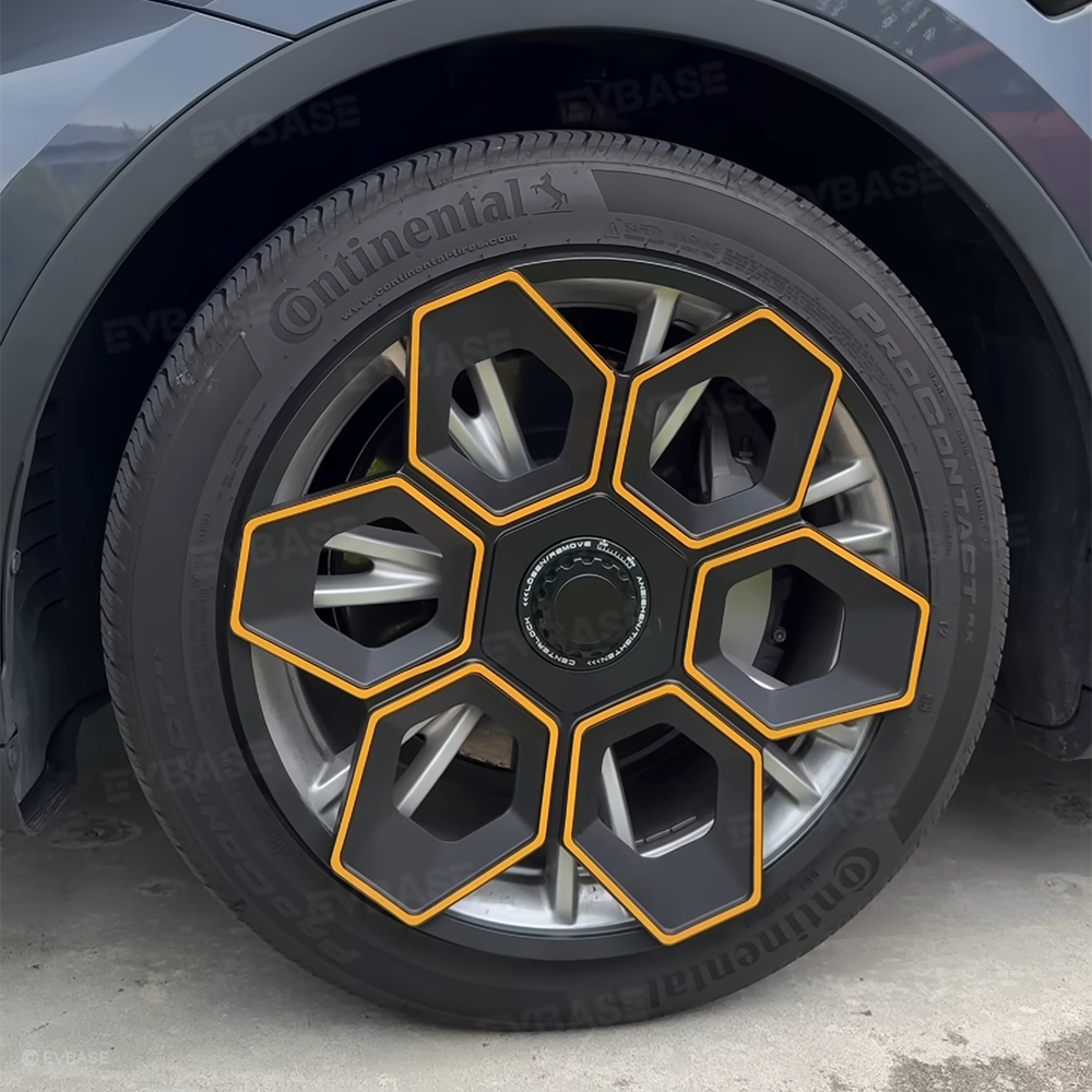 Model Y/ Y Juniper Wheel Covers 19 Inch Hex Wedge Hubcaps Honeycomb Wheels Style for Tesla