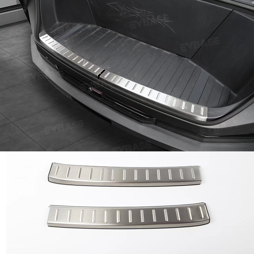 Cybertruck Front Trunk Sill Protector Stainless Steel Threshold Guard Cover