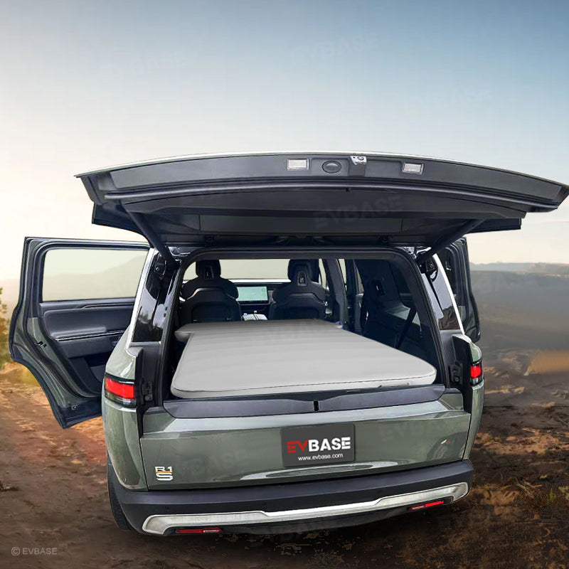 Camping Mattress for R1S Inflatable Air Bed Backseat Rear Trunk Travel Accessories Gear for Rivian
