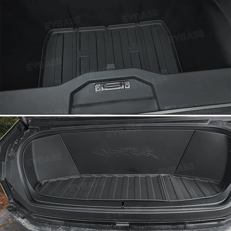 Cybertruck Truck Bed Liner Mat Foldable Pickup All Weather Rugged Bed Cover Cargo Floor Mat for Tesla