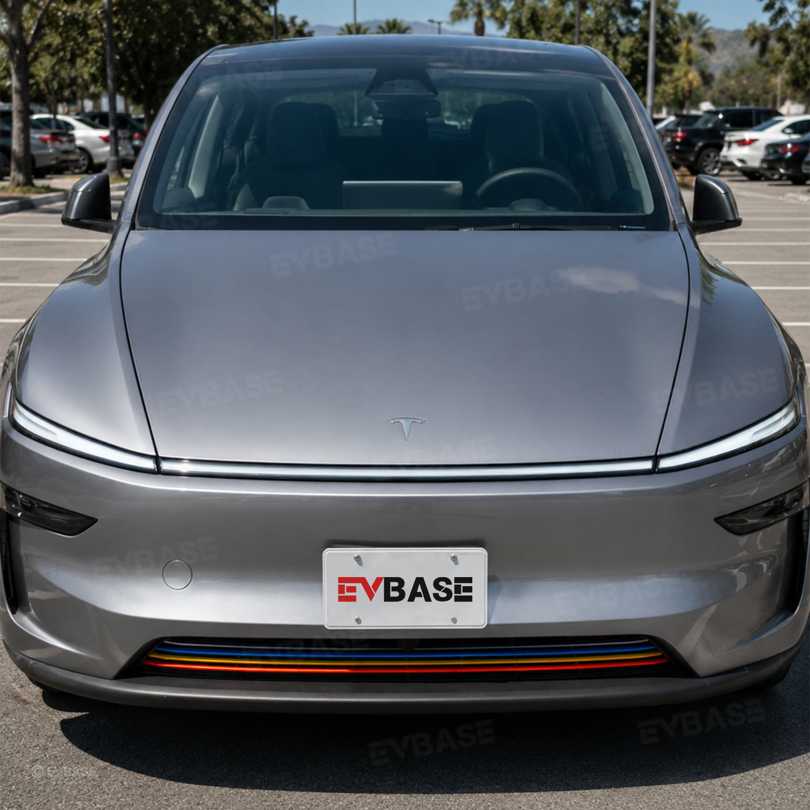 Model Y Juniper Front Bumper Lower Grille Trim Mesh Grille Decorative Cover Exterior Styling Upgrade