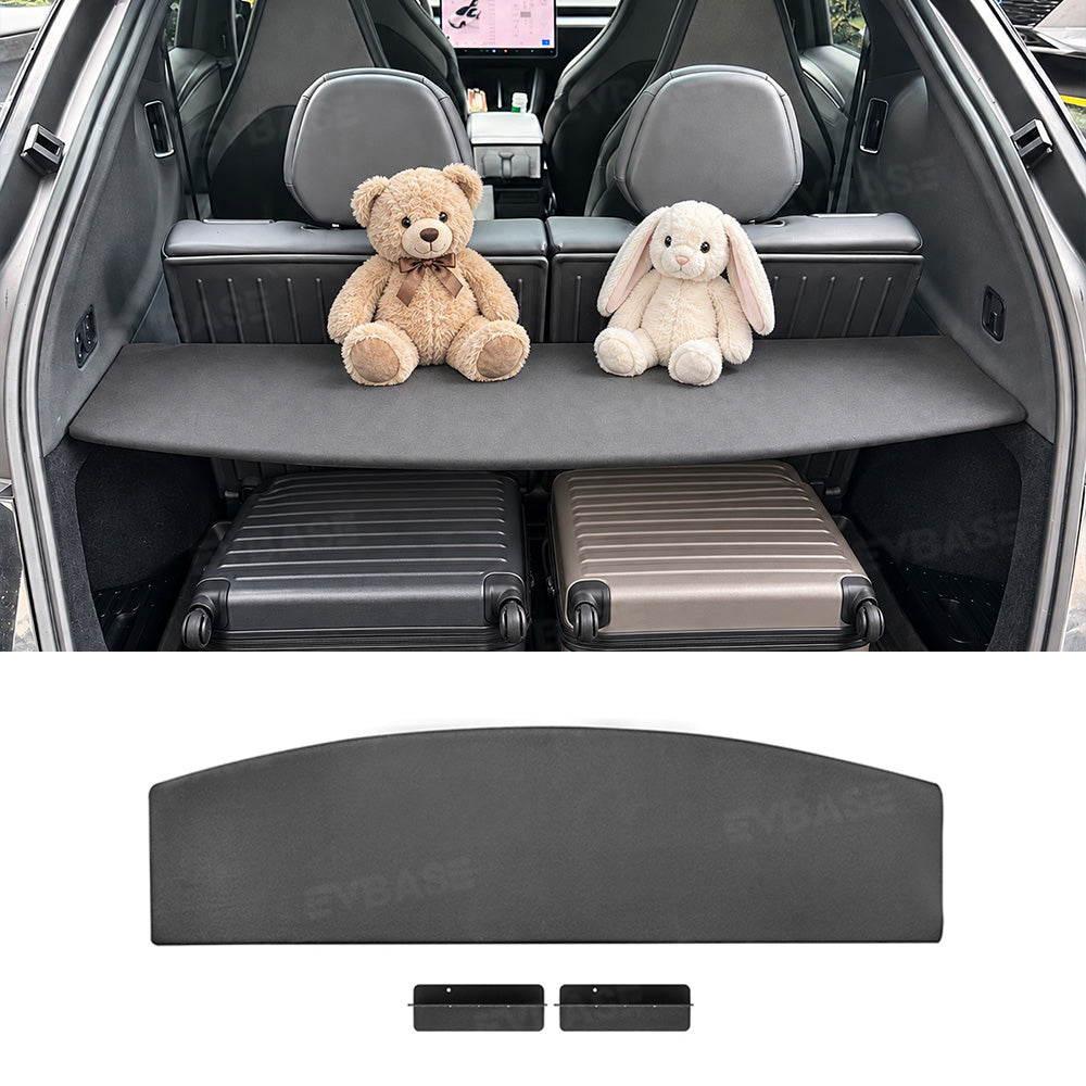 Model Y L Trunk Retractable Cargo Cover Luggage Cargo Privacy Shield Parcel Shelf