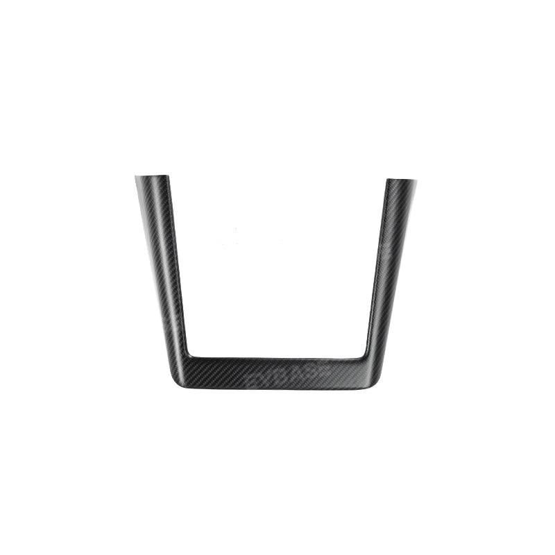 Model 3 Highland Center Console Charging Frame Cover Real Carbon Fiber Decorative Trim Charging Pad Frame Overlay for Tesla