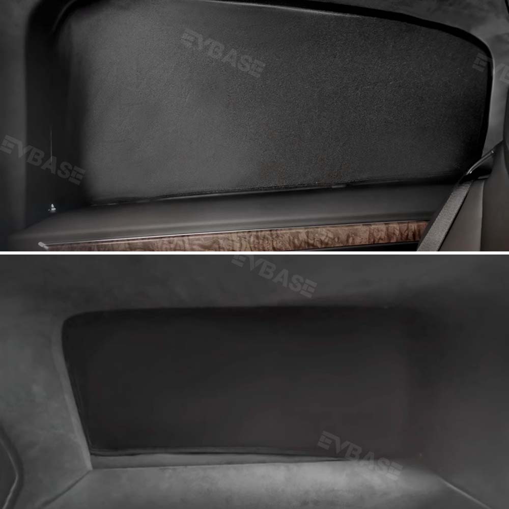 EVBASE Model X Sunshades Insulation Windshield Heatshield Glass Roof Skylight Shades Privacy Sun Visor For Tesla