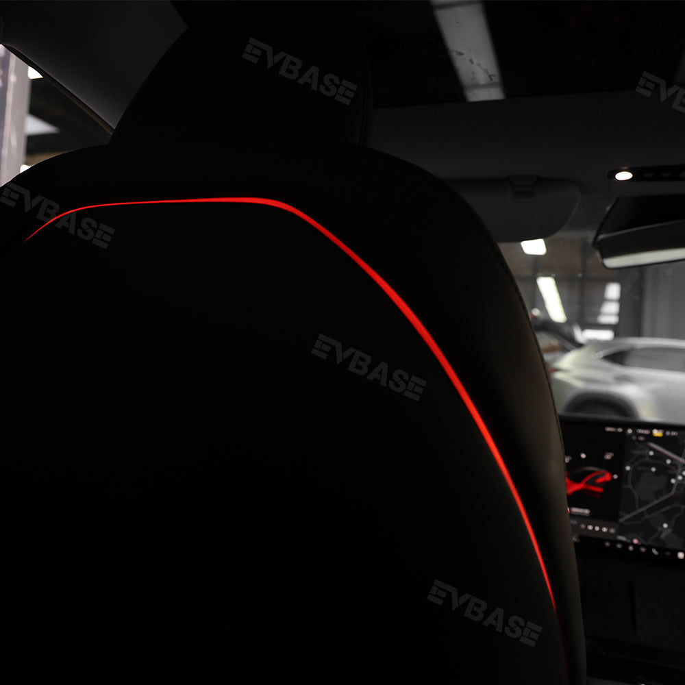 Model Y/3 Backseat Ambient Lighting Seat Back Neon Lights Interior Lighting Upgrade