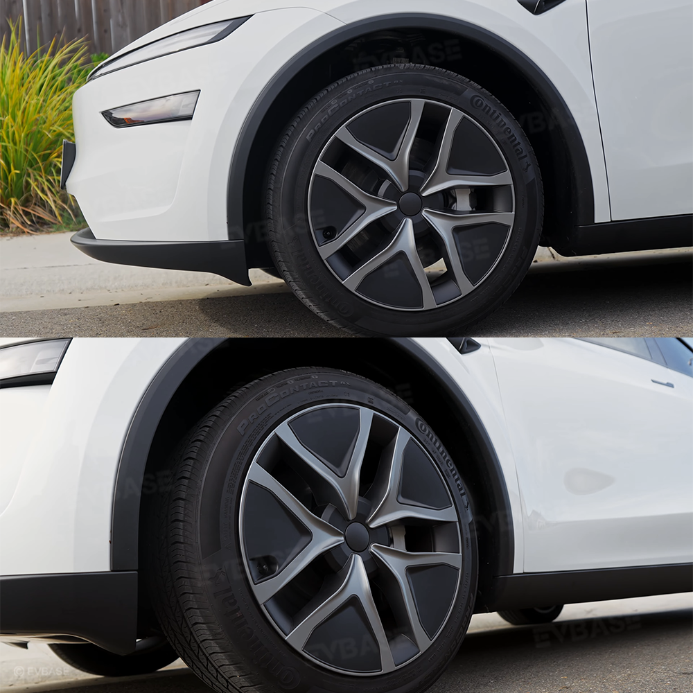 Model Y Juniper Wheel Covers 19 Inch Crossflow Wheels Hubcaps Inspired By Model Y Performance