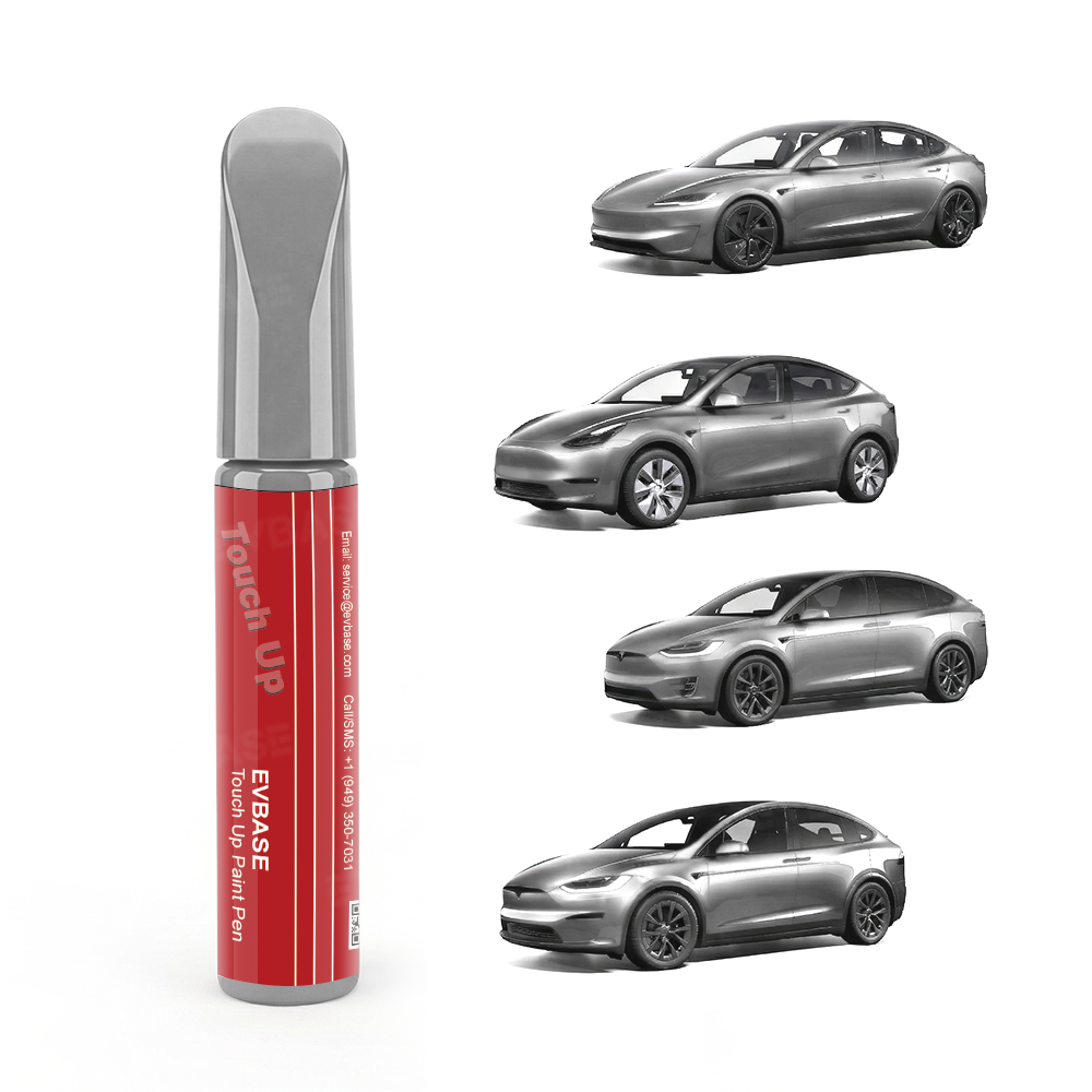 SYOAUTO Starlight Silver Rim Touch Up Paint For Tesla Model Y 19 Gemini Model 3 19 Sport Wheel Touch Up Paint Rim Scratch Repair Wheel Curb Rash Paint Pen Starlight Silver