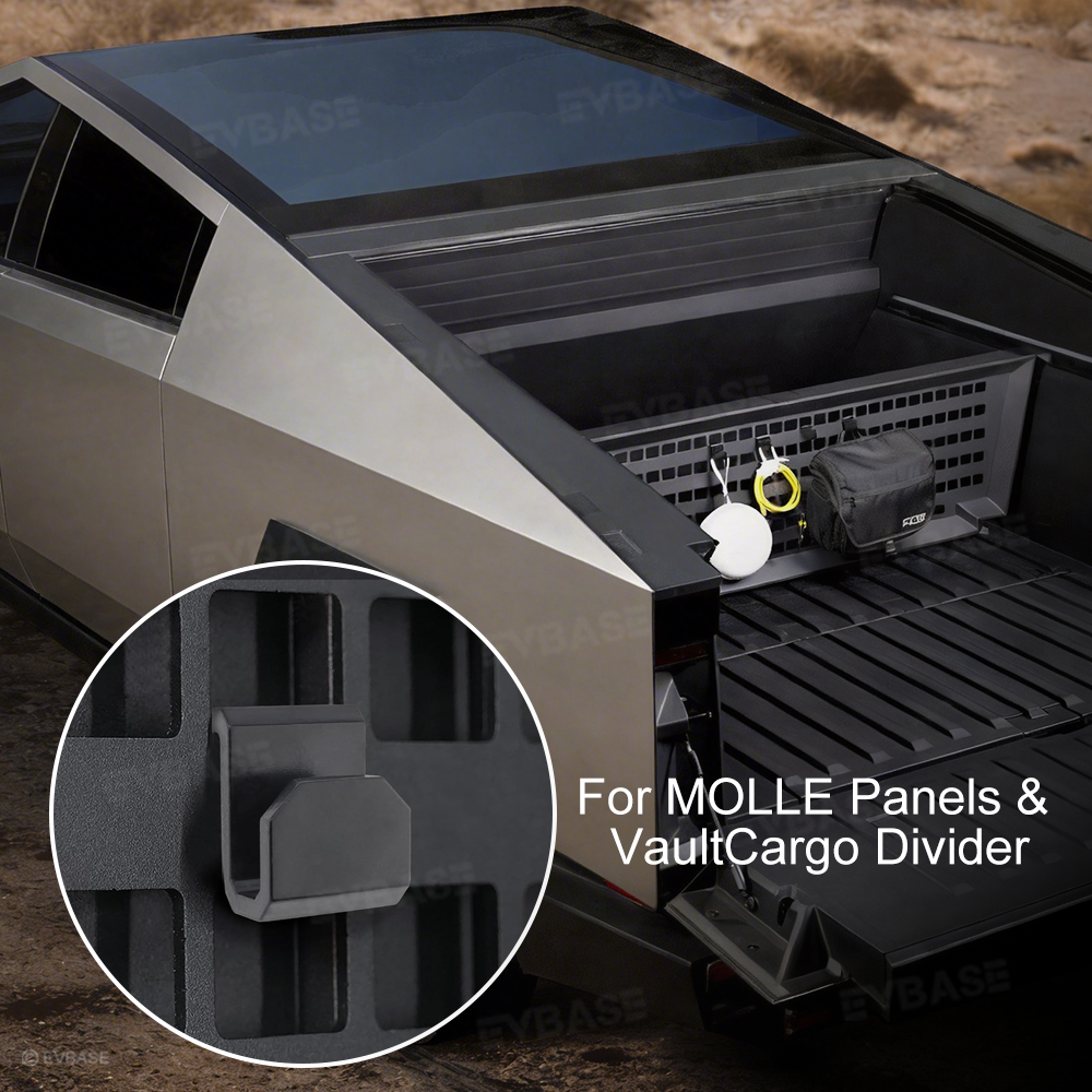 Cybertruck Molle Panel Hooks Vault Cargo Divider Grocery Bag Hanger Hooks