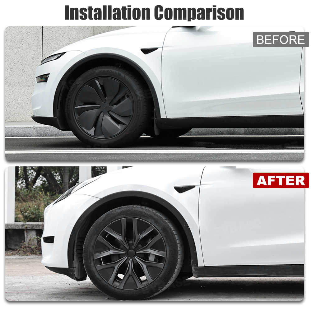 Model Y/ Y Juniper 19 Inch Wheel Covers Performance-Inspired Wheels Hubcaps for Tesla