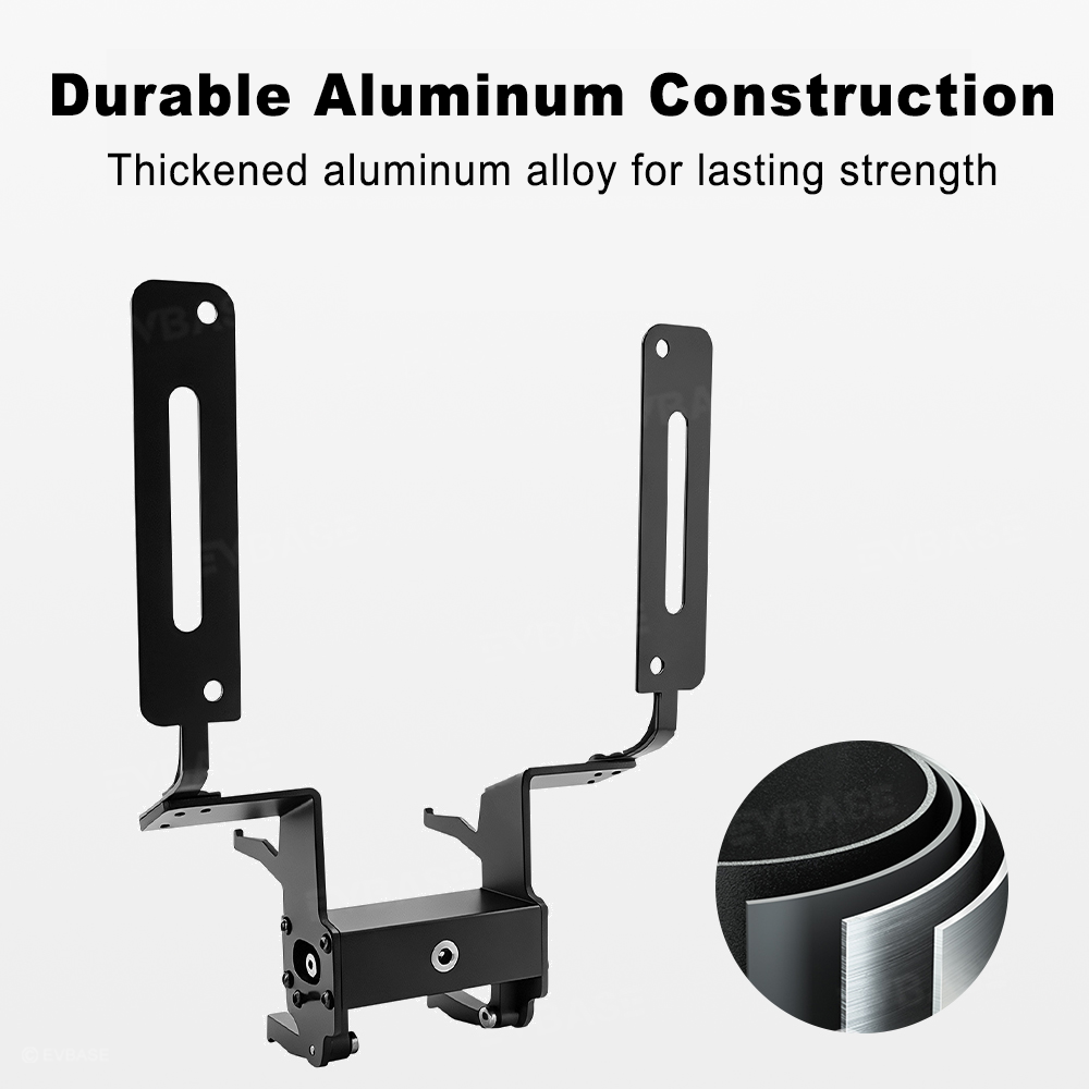 Model 3 Highland License Plate Frame No-Drill Aluminum Front License Plate Holder Mount