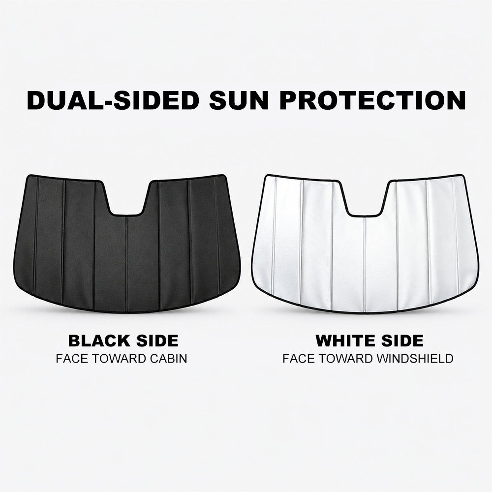 Windshield Sunshade for Rivian R2 OEM-Style Front Window Shade Heat Insulation & UV Protection