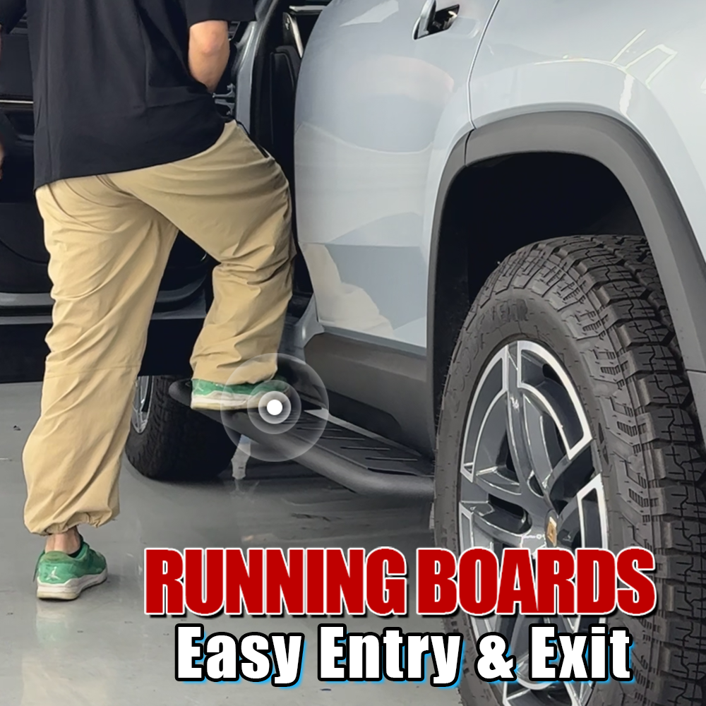 EVBASE Running Boards for Rivian R1T/R1S Exterior Accessories
