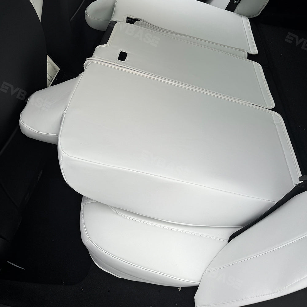 EVBASE Custom Seat Covers NAPPA Leather Seat Protector Interior Accessories For Tesla Model 3