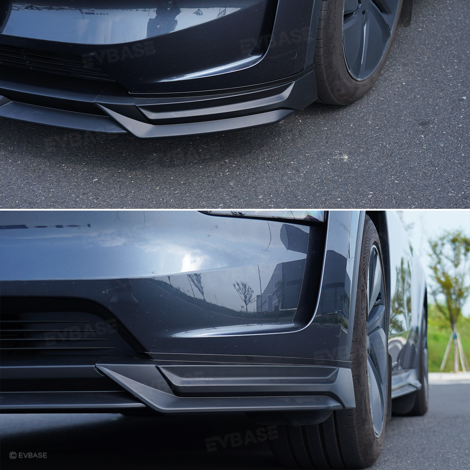 Model Y Juniper Body Kit Aggressive Aero Style Front Lip & Rear Diffuser & Side Skirts