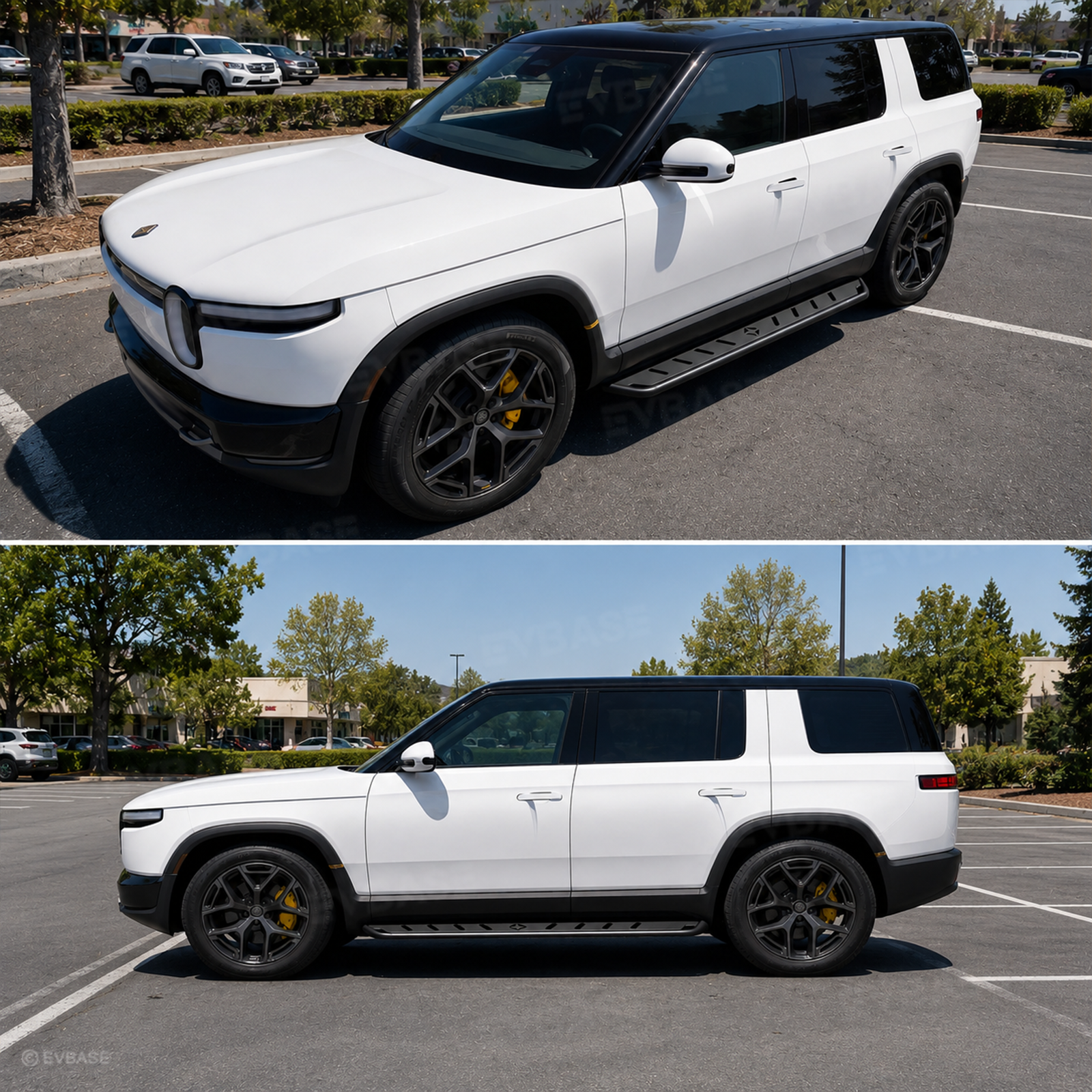 Running Boards for Rivian R2 Side Steps Heavy-Duty Non-Slip Nerf Bars Off-Road Accessories