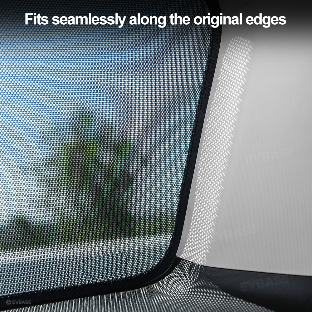Side Window Sunshades Rear Windshield Shade for Rivian R2 OEM-Style Mesh Sun Visor Privacy & Sun Protection