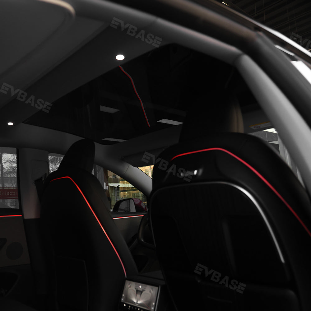 Tesla Model 3 Highland/ Y Juniper Backseat Ambient Lights Car Neon Light Interior EVBASE