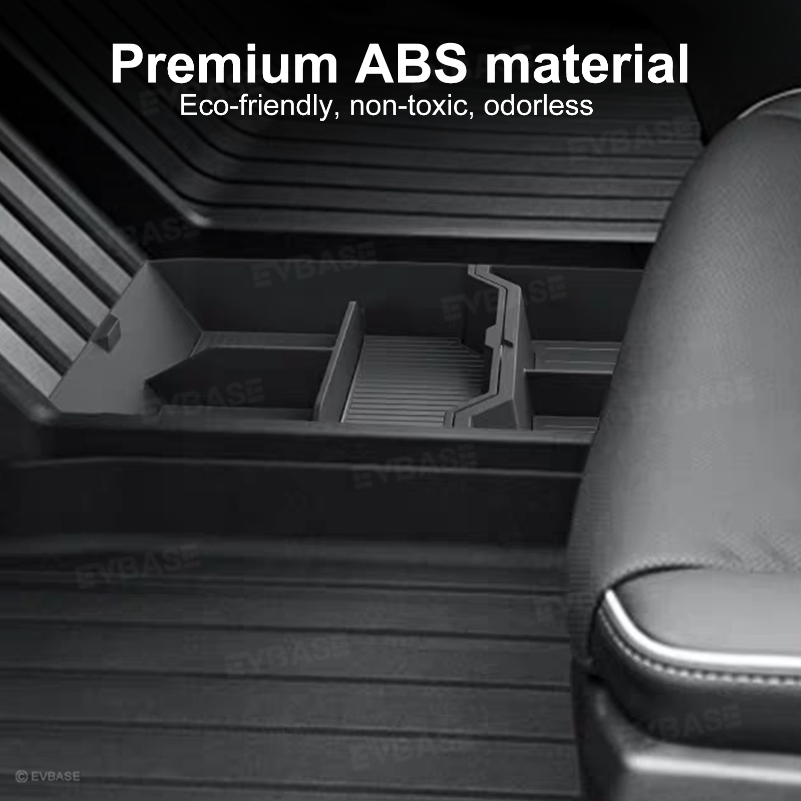 Cybertruck Lower Center Console Organizer Floor Console Storage Tray