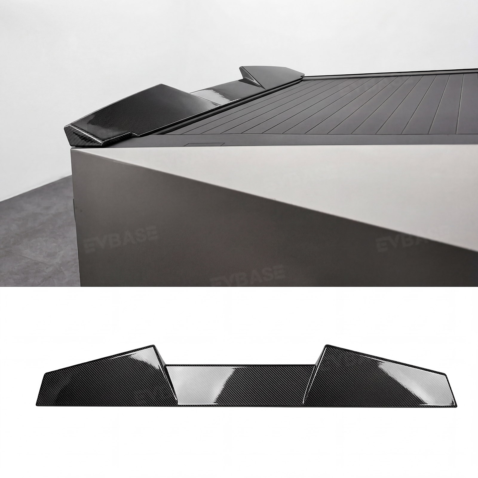 Cybertruck Rear Top Spoiler ABS Tailgate Lip Spoiler Wing