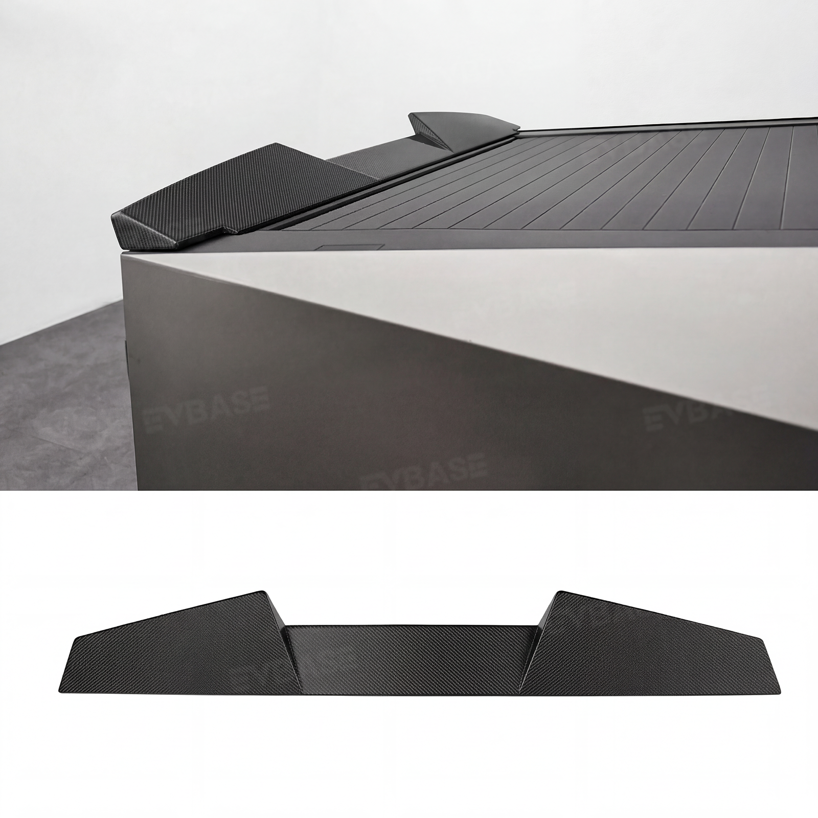 Cybertruck Rear Top Spoiler ABS Tailgate Lip Spoiler Wing