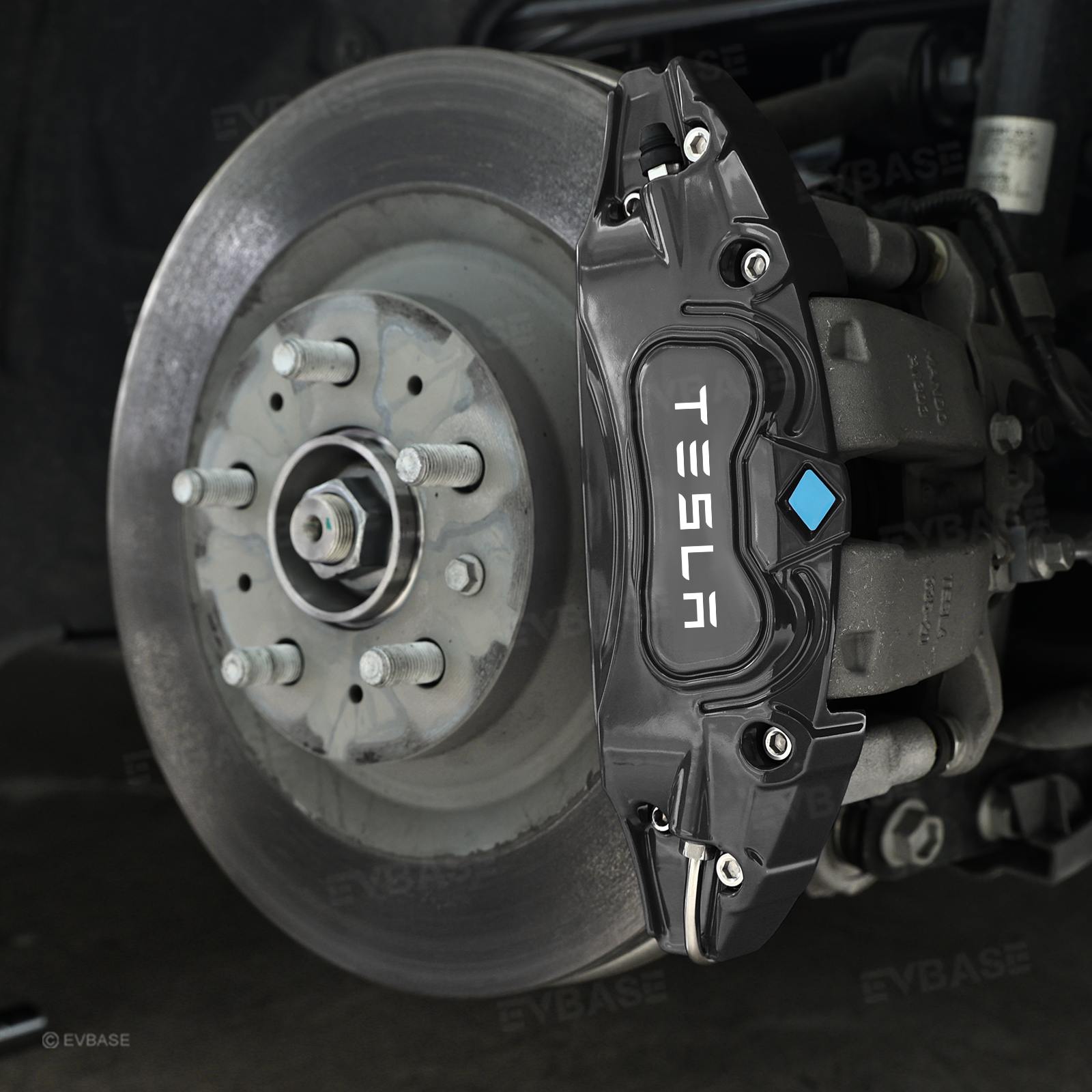 EVBASE Brake Caliper Cover Tesla Model 3 Y 18/19 inch 20 inch Caliper Protector