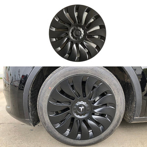 Model Y Überturbine Wheel Covers For 19inch Model Y Gemini Wheel Matte 4PCS 2020-2024 Year