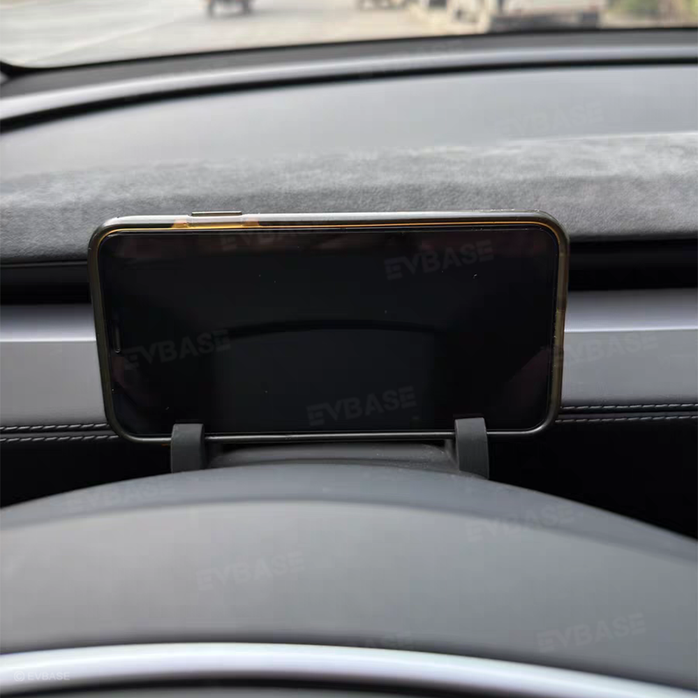 Model Y Juniper/ 3 Highland Steering Wheel Phone Mount Silicone Phone Holder for Tesla