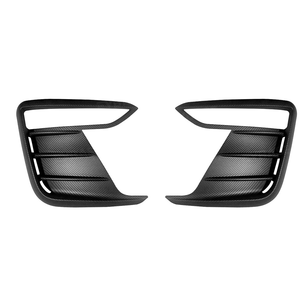 Model Y Juniper Front Fog Light Cover Trim ABS Sporty Style Fog Lamp Eyebrow Frame