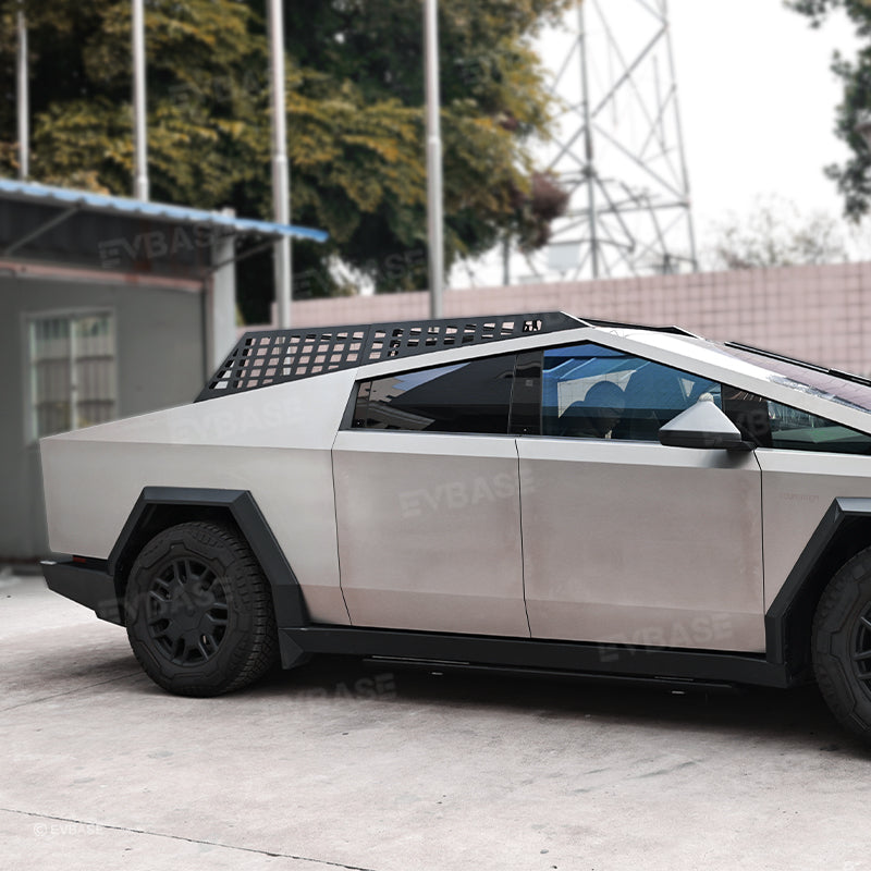 Cybertruck Roof Platform Cargo Rack System 2.0 With Molle Panel for Tesla Cybertruck Exterior Accessories EVBASE